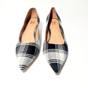 Journee Collection Bohme Women's Pumps Black Plaid (NEW)